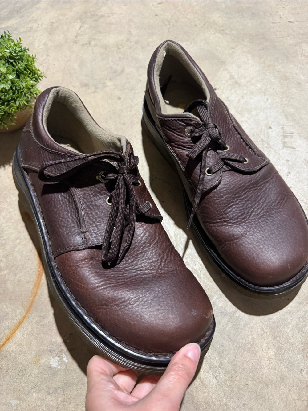 Dr Martens Odell Oxford Shoes Men Size 12 Style 11194 Brown Leather Casual Fall